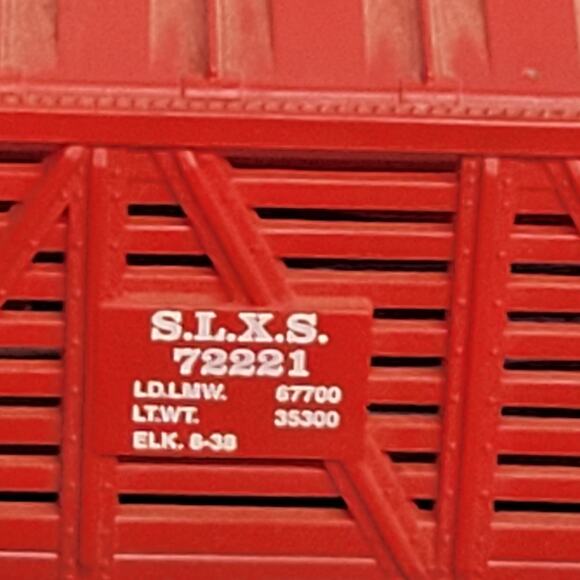 Vintage tyco H.O scale 2pcs B.O chessie systems and swift livestock express car - Picture 5 of 8